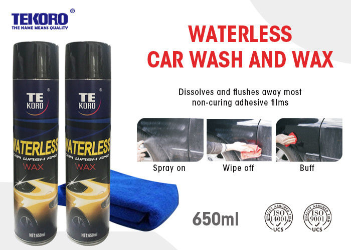 Waterless Wash &amp;amp; Wax Xe Bề mặt ngoại thất Sử dụng với Streak Free Shine