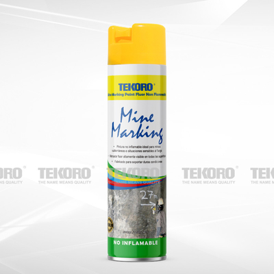 500ml Sơn đánh dấu mỏ không cháy Khô cứng 30 phút Độ bám lớp 1 Khô nhanh