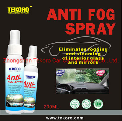 Tekoro Anti Fog Spray và Anti Mist Spray có thời hạn ba năm, CE RoHS SGS GMP được chứng nhận để loại bỏ ngưng tụ bên trong