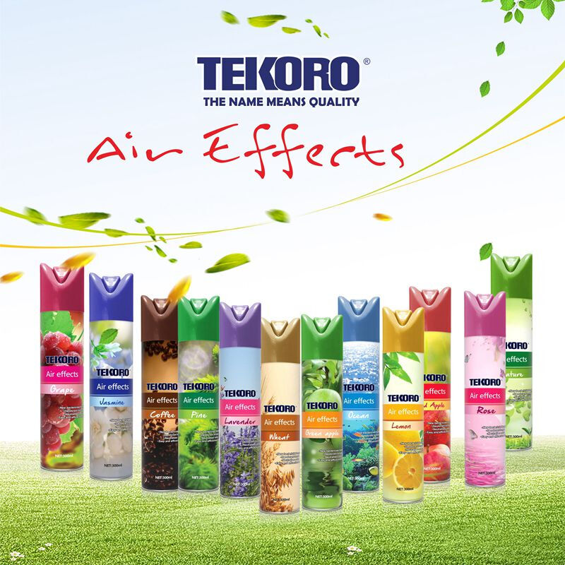 Tekoro phòng khử mùi Khí tỏa không khí với các loại gia vị quý tự nhiên trong 250ml và 300ml Kích thước, CE RoHS SGS GMP chứng nhận